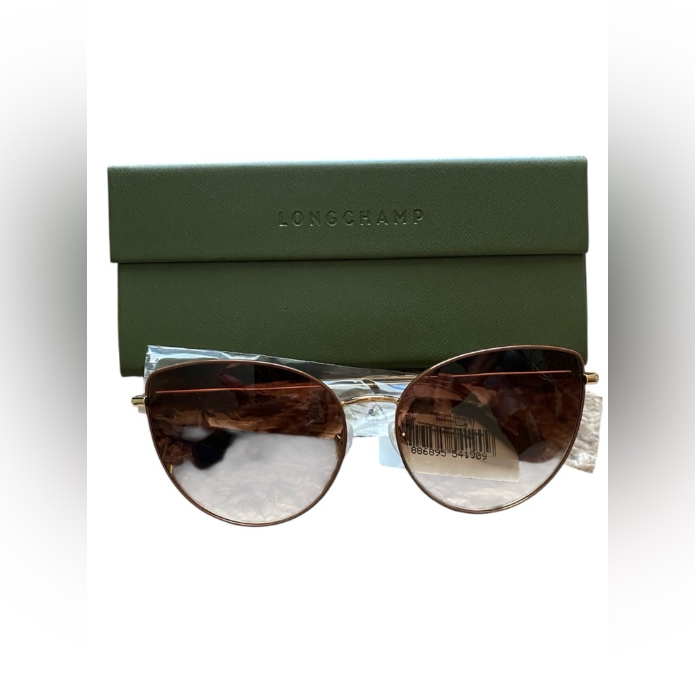 Longchamp Roseau 60mm Cat Eye Sunglasses - Picture 3 of 4